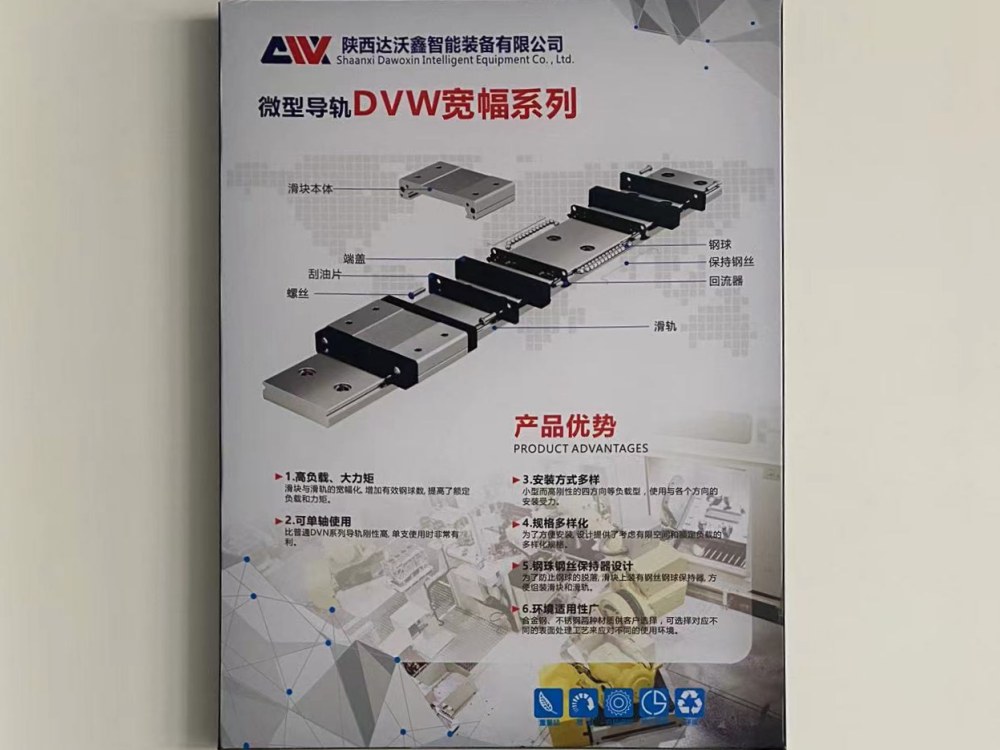 DVW寬幅微型導(dǎo)軌展示板