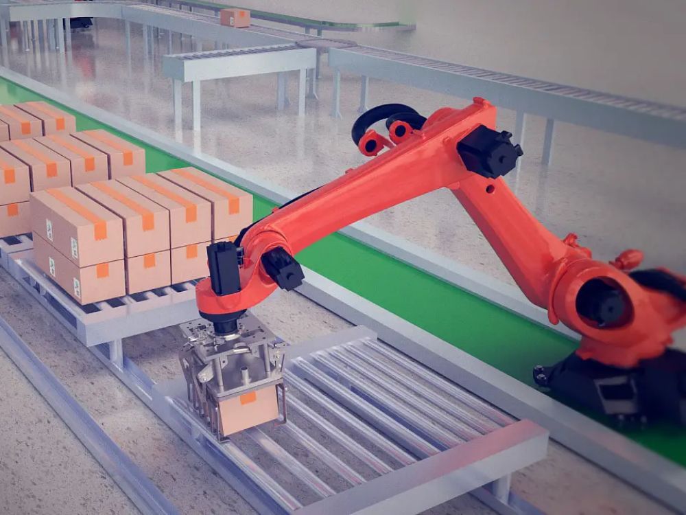 工業機械抓取手臂